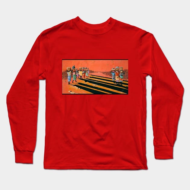 Homeward Long Sleeve T-Shirt by KennyTay